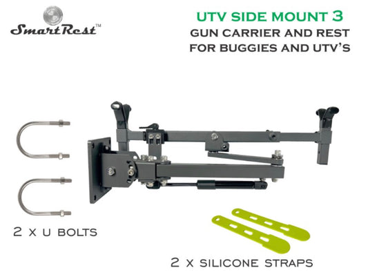 SmartRest UTV Gun Rack - Side Mount